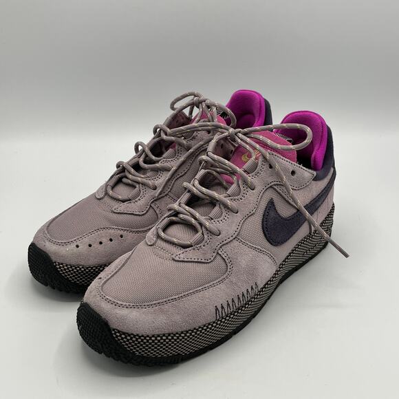 Nike Air Force 1 Wild Womens 8.5 Light Violet Ore FZ2600-200 Suede Mesh - Picture 2 of 12